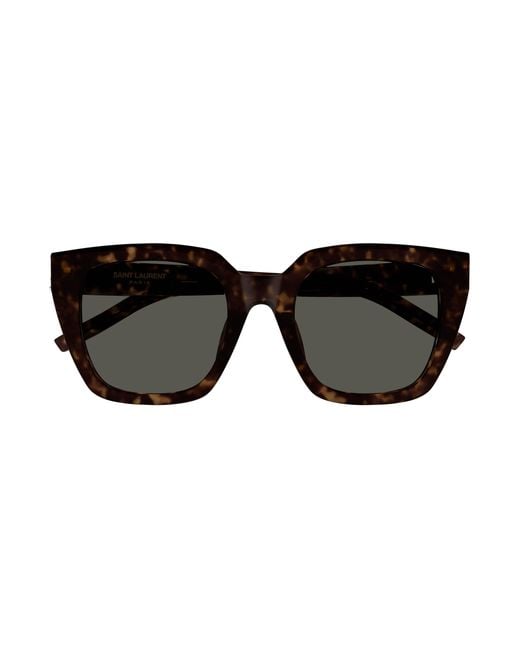 Saint Laurent Black Sl M143 002 Sunglasses Acetate Cat Eye