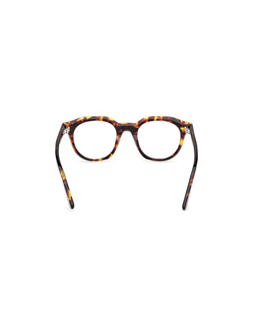 Web Black We5461 055 Optical Frames Acetate Round Normal for men
