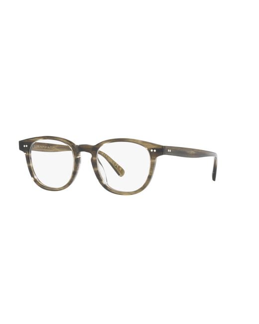 Oliver Peoples Black Ov5480U Kisho 1735 Optical Frames Acetate Transparent Pillow Normal
