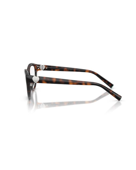 Tiffany & Co Black Tf2287U 8015 Optical Frames Injected Transparent Cat Eye Normal