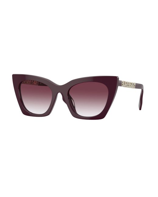 Burberry Black Be4372U Marianne 39798H Sunglasses Acetate Cat Eye Normal Shaded
