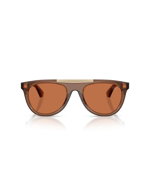Burberry Black Be4452U 417373 Sunglasses Injected Pilot Normal for men