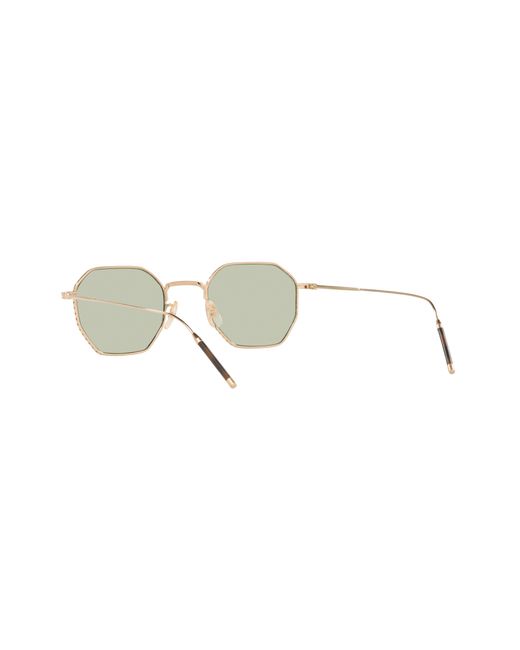 Oliver Peoples Black Ov1299T Tk-5 5311 Optical Frames Titanium Round Normal