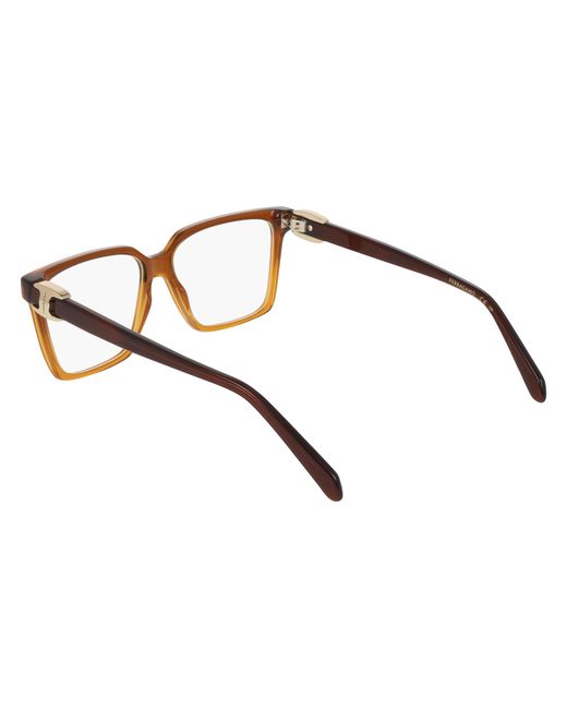 Ferragamo Black Sf3059 266 Optical Frames Acetate Squared Normal