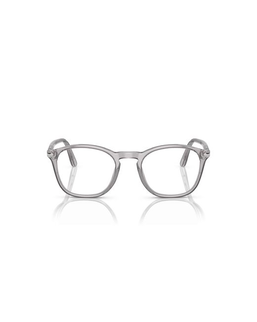 Persol Black Po3007V 309 Optical Frames Acetate Transparent Squared Normal for men