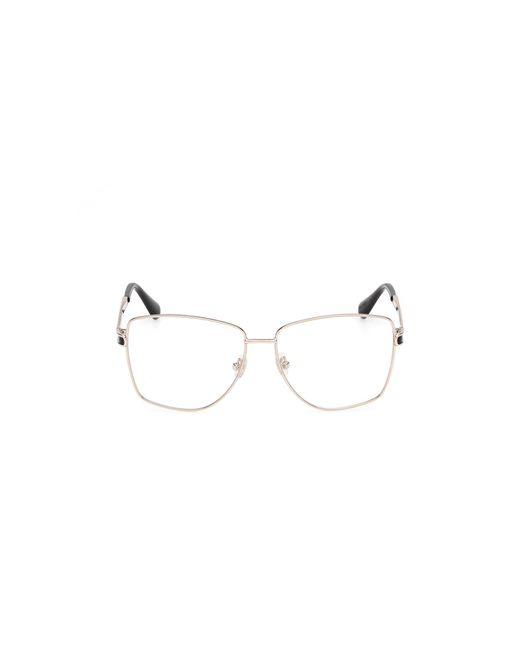 MAX&Co. Black Mo5164 032 Optical Frames Metal Squared Normal