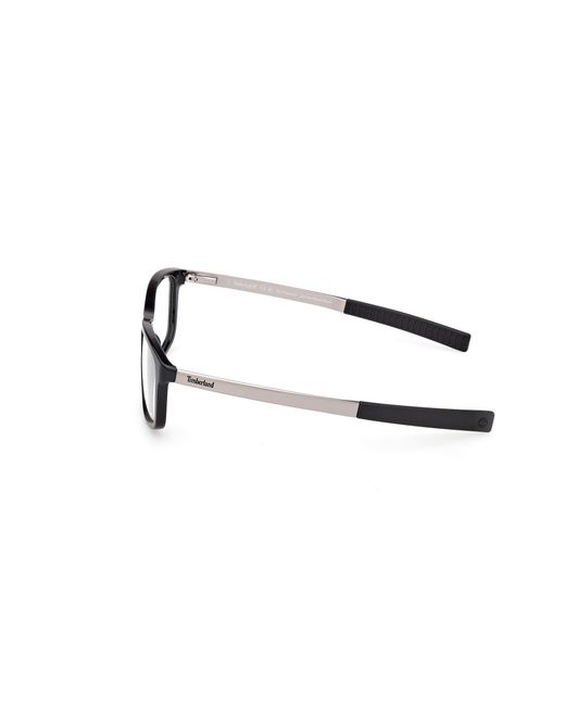 Timberland Black Tb50079 001 Optical Frames Injected Squared Normal for men