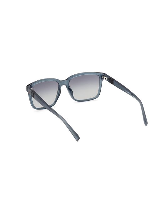 Timberland Black Tb9322-H 92D Sunglasses Injected Squared Polarized Shaded for men