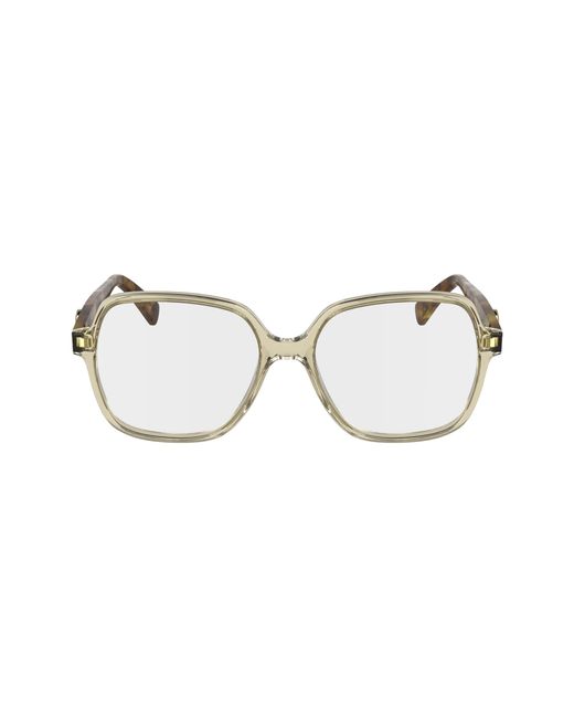 Longchamp Black Lo2757 250 Optical Frames Acetate Squared Normal
