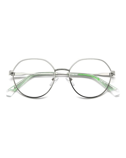 Polaroid Black Pld D490/G 010 Optical Frames Metal Geometric