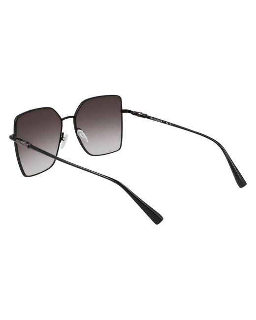 Longchamp Black Lo173S 001 Sunglasses Metal Butterfly Normal Normal