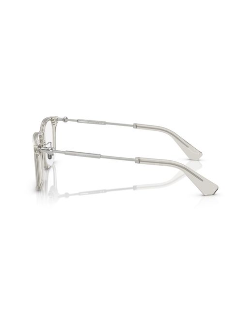 Burberry Black Be2426D 4127 Optical Frames Acetate Transparent Squared Normal for men