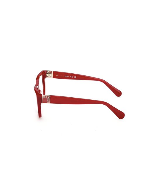 MAX&Co. Black Mo5213 066 Optical Frames Acetate Squared Normal