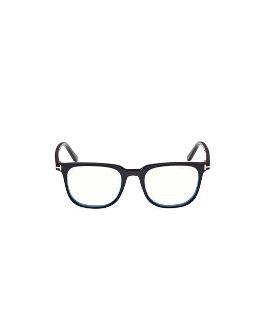 Tom Ford Black Ft5916-B 001 Optical Frames Acetate Squared Normal for men