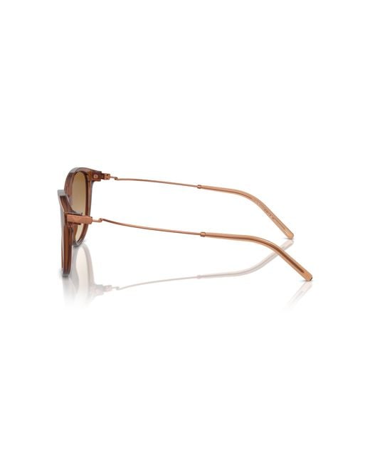 Emporio Armani Black Ea4220 61103B Sunglasses Acetate Cat Eye Normal Shaded