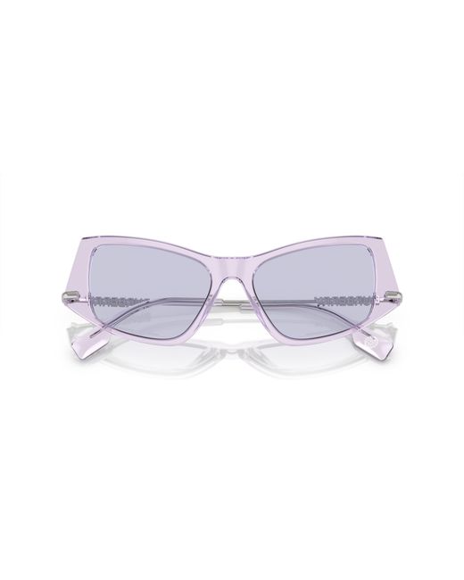 Burberry Black Be4408 40951A Sunglasses Acetate Geometric Normal