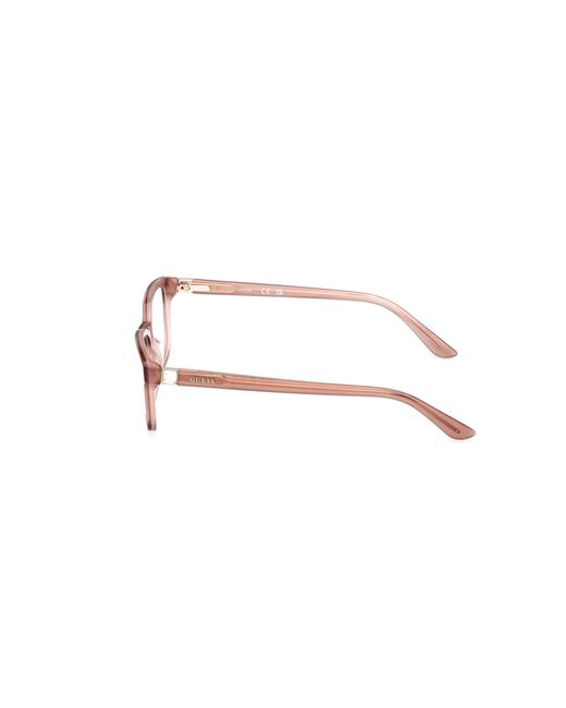 Guess Black Gu50196 059 Optical Frames Acetate Squared Normal