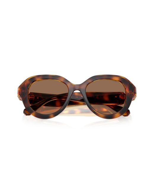 Swarovski Black Sk6037 100273 Sunglasses Injected Round Normal