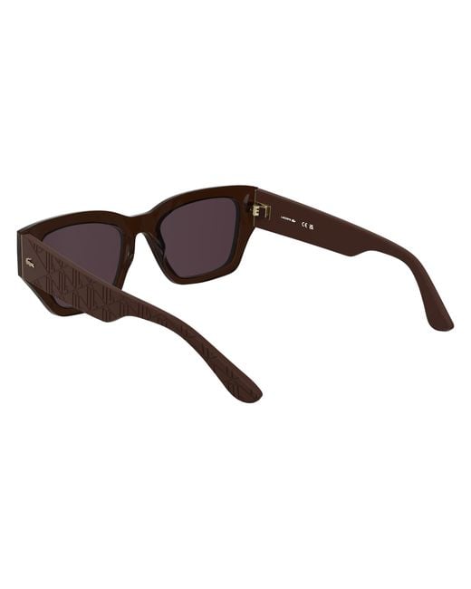 Lacoste Black L6053S 210 Sunglasses Acetate Butterfly Normal