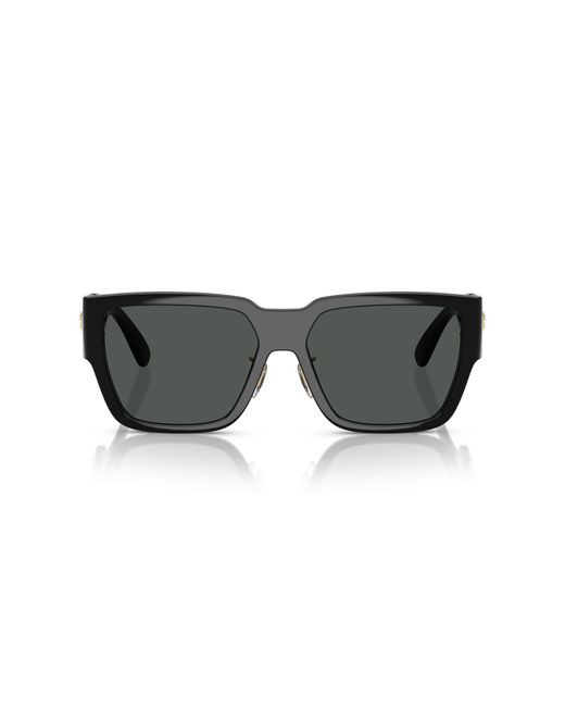 Versace Black Ve4483D Gb1/87 Sunglasses Injected Squared Normal for men