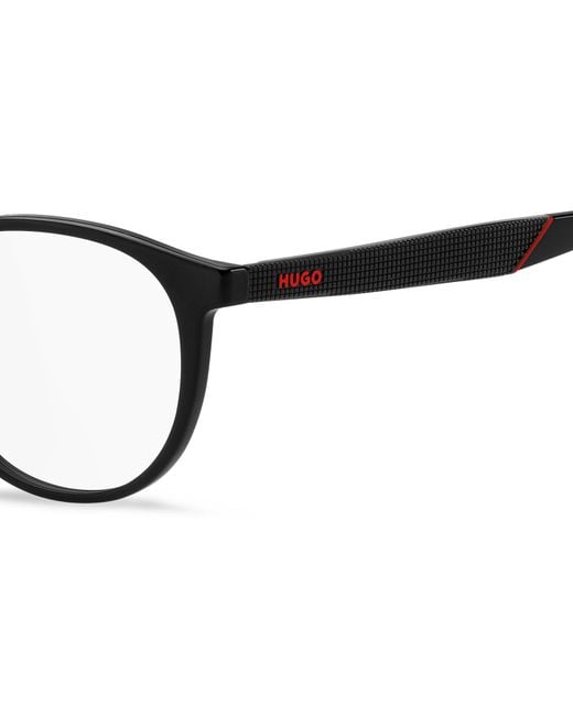 Boss Black Hg 1308 807 Optical Frames Injected Round for men