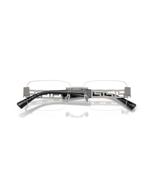 Versace Black Ve1310 1001 Optical Frames Metal Pillow Normal for men