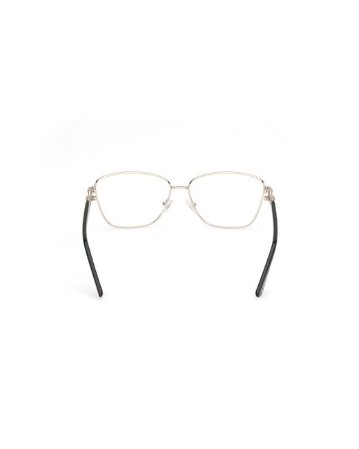 Guess Black Gu50179 097 Optical Frames Metal Squared Normal