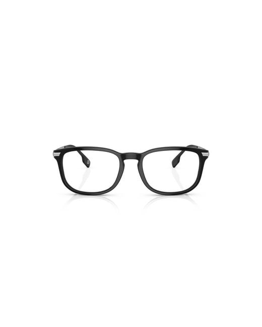 Burberry Black Be2369 3001 Optical Frames Plastic Squared for men