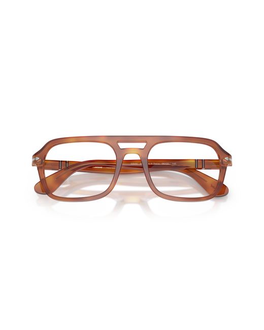 Persol Black Po3394V 96 Optical Frames Acetate Transparent Squared Normal
