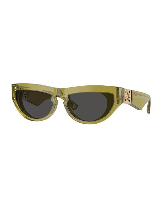 Burberry Black Be4422U 411887 Sunglasses Acetate Cat Eye Normal