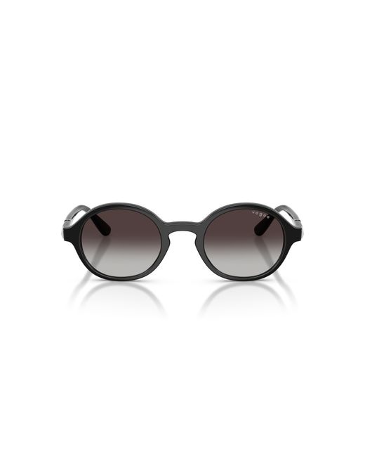 Vogue Eyewear Black Vo5692S W44/8G Sunglasses Nylon Round Normal Nuanced