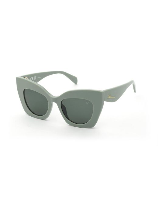 Blumarine Black Sbm902 0T50 Sunglasses Acetate Butterfly Normal