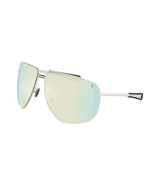 Moncler Black Me4008 Atlas 10046G Sunglasses Metal Pilot Mirror