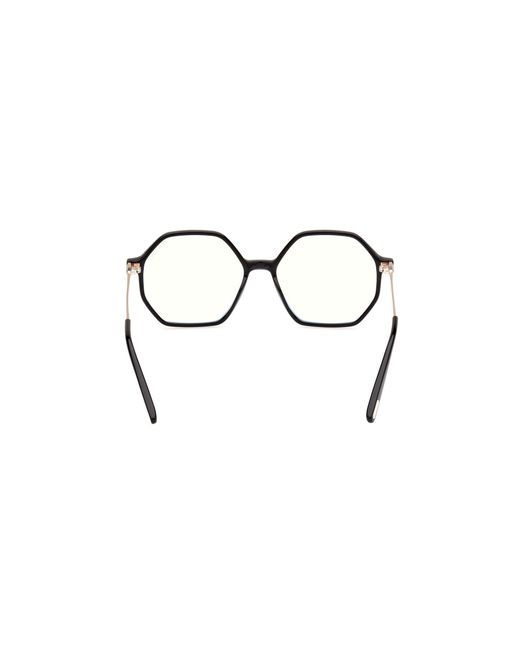Tom Ford Black Ft5952-B 069 Optical Frames Acetate Geometric Normal