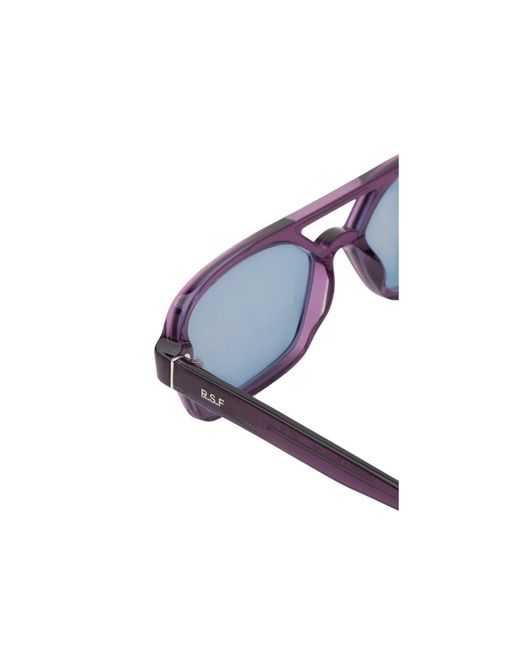Retrosuperfuture Black Yar Vico Melanzana Sunglasses Acetate Squared Normal