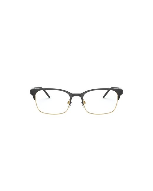Dolce & Gabbana Black Dg1330 1268 Optical Frames Metal Squared for men