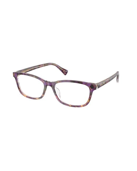 Ralph Lauren Black Ra7194U 6303 Optical Frames Acetate Transparent Squared Normal