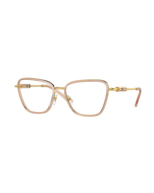 Versace Black Ve1292 1507 Optical Frames Metal Butterfly Normal