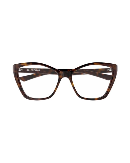 Balenciaga Black Bb0405O 002 Optical Frames Acetate Transparent Butterfly