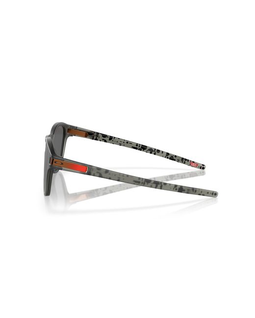 Oakley Black Oo9265 Latch 926566 Sunglasses Plastic Round Mirrored Prizm for men