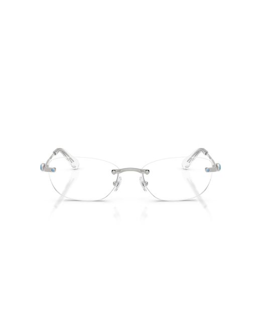 Swarovski Black Sk1037 4020 Optical Frames Metal Transparent Round Normal