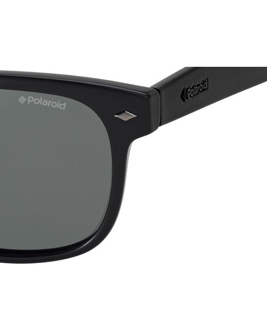 Polaroid Black Pld 1015/S D28/Y2 Sunglasses Plastic Squared Polarized for men