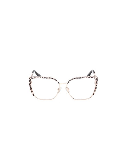 Guess Black Gu50249 028 Optical Frames Metal Squared Normal