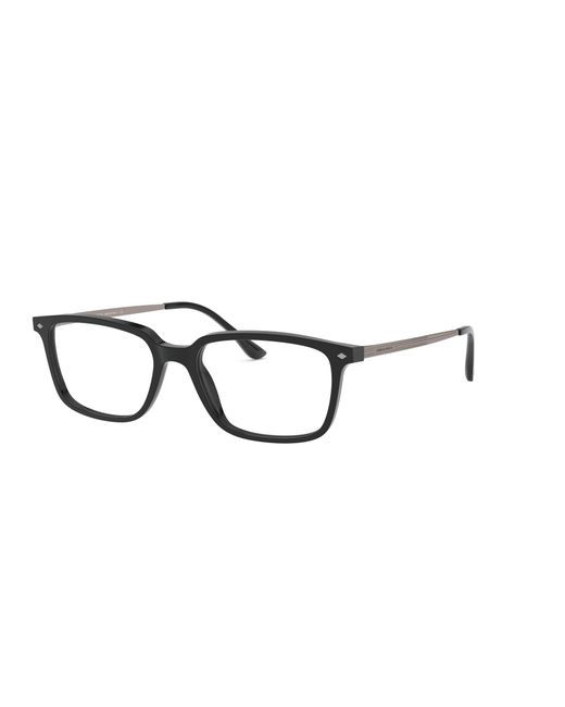 Giorgio Armani Black Ar7183 5001 Optical Frames Acetate Squared Normal for men