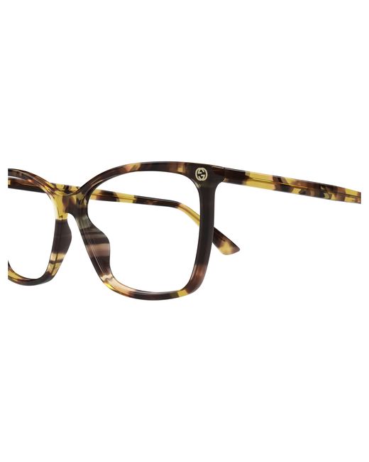 Gucci Black Gg0025O 016 Optical Frames Acetate Transparent Cat Eye