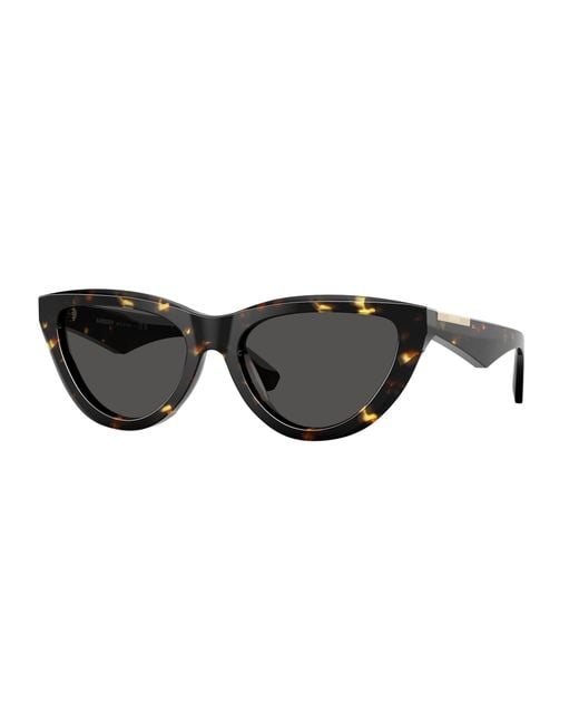 Burberry Black Be4436U 410687 Sunglasses Acetate Cat Eye Normal