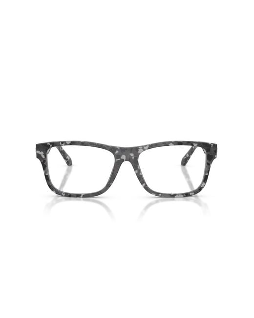 Versace Black Ve3380 5546 Optical Frames Acetate Squared Normal for men