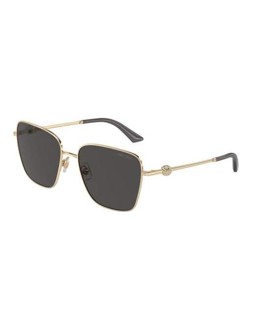 Jimmy Choo Black Jc4005Hb 300687 Sunglasses Metal Pillow Normal