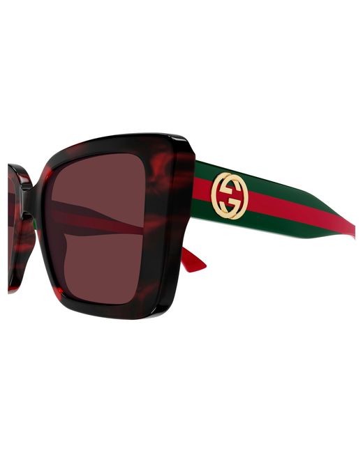 Gucci Black Gg1861S 003 Sunglasses Acetate Squared