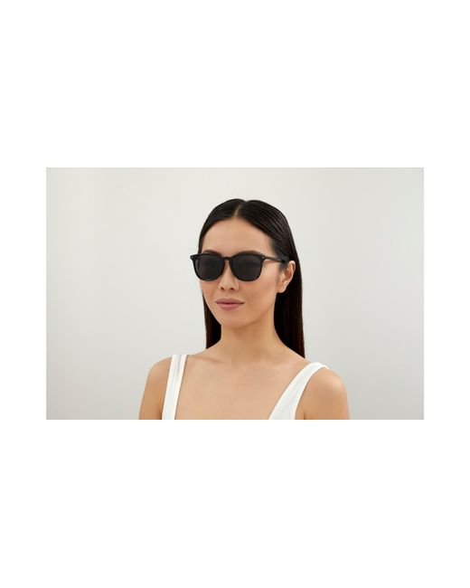 Gucci Black Gg0154Sa 001 Sunglasses Acetate Squared Normal